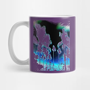 Palm Trees Abstract Water Colors Mug